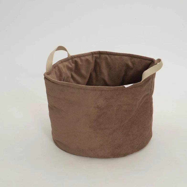 Hundekörbchen Shopper Little Basket Chelsea Cord Toffee