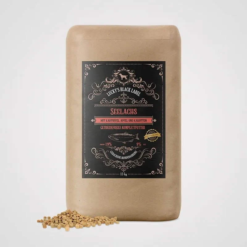 BLACK LABEL - Seelachs | getreidefreies Premiumtrockenfutter, ofengebacken