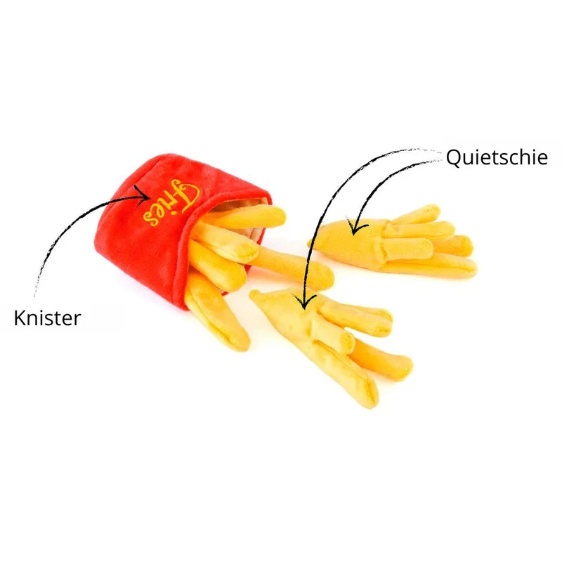 Hundespielzeug Frenchie Fries