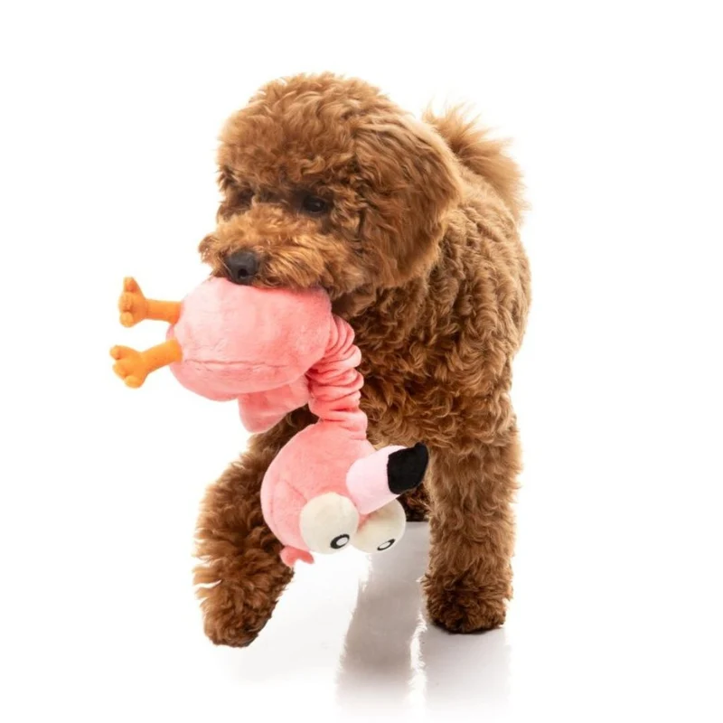 Hundespielzeug Neck Minnit - Neckole The Flamingo
