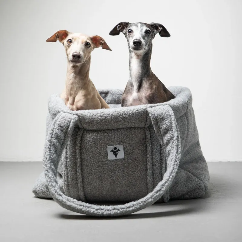 Hundetragetasche Teddy Shopper Grey