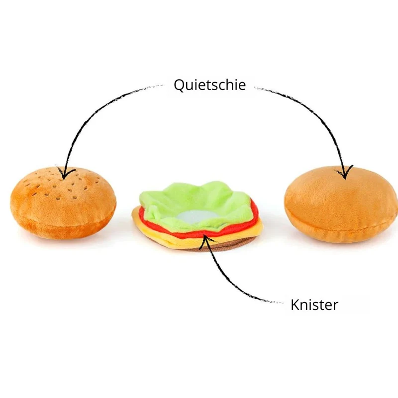 Hundespielzeug Barky Burger