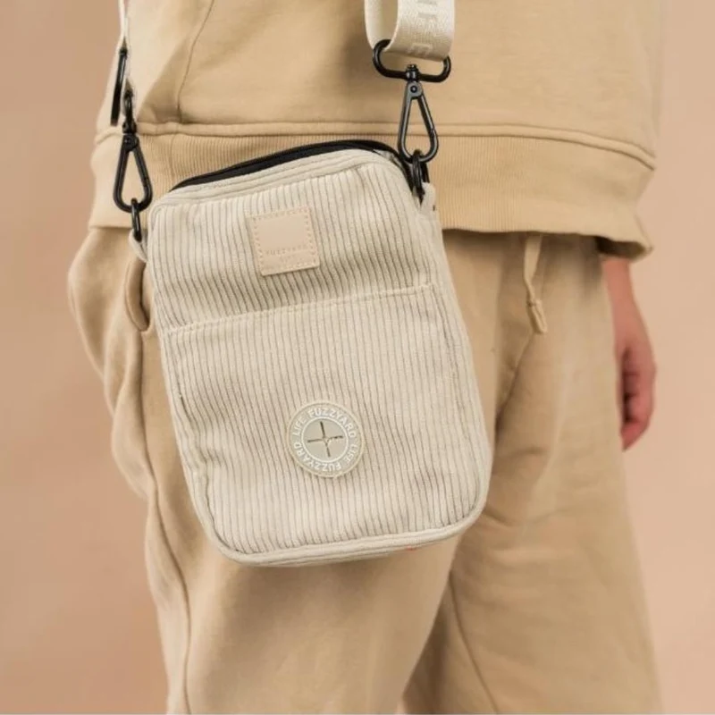 Cross-Body & Leckerlitasche Corduroy Sandstone