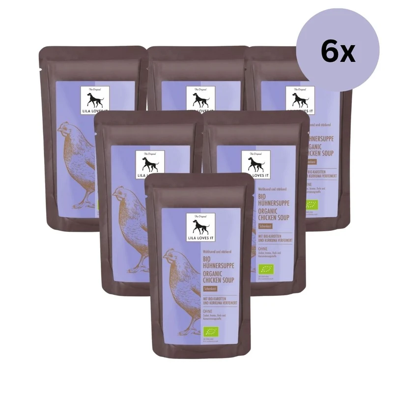 Bio-Hühnersuppe 130 ml Pouch