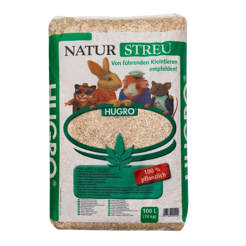 HUGRO Hanfstreu für Nager