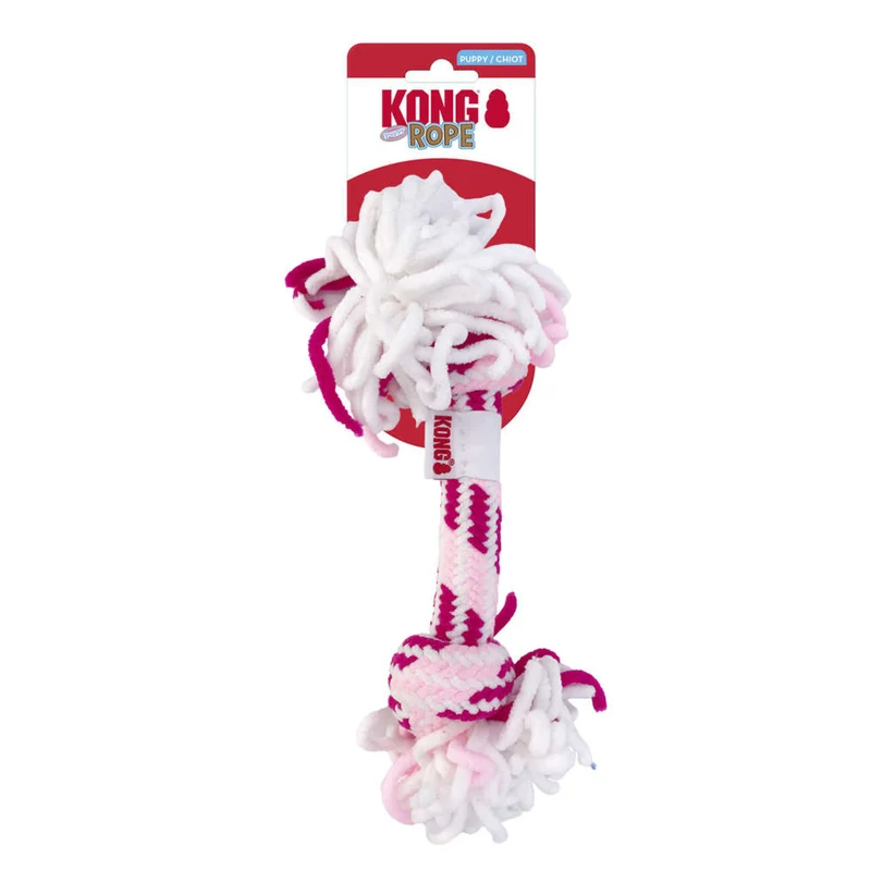 KONG Rope Stick Puppy – Seilspielzeug für Welpen | zahnschonend & strapazierfähig