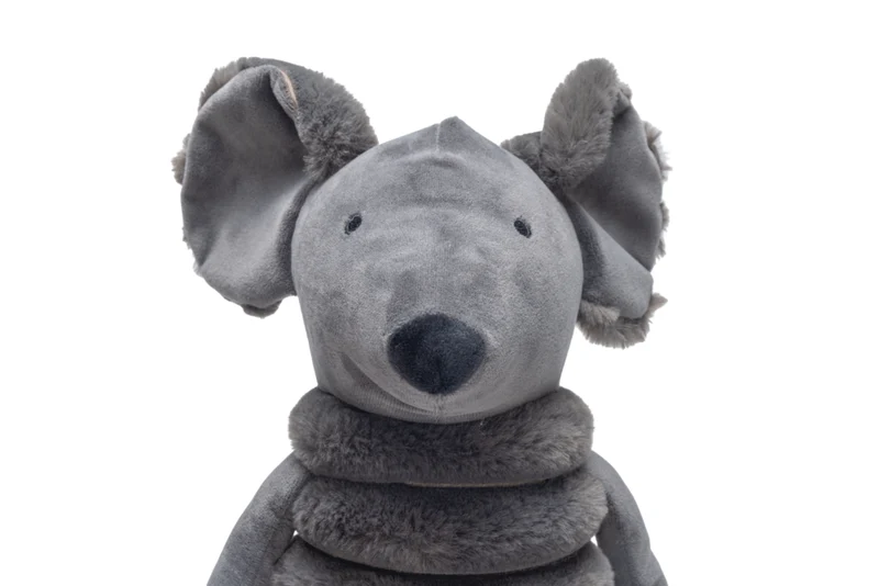 Designed by Lotte Reza Maus – Plüsch-Hundespielzeug in Anthrazit