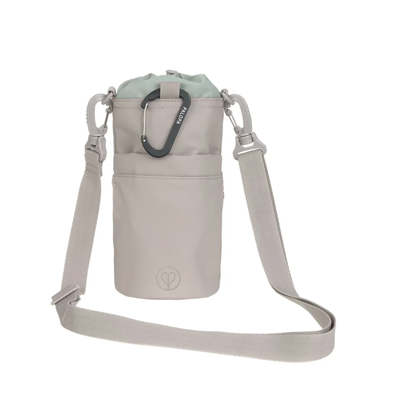 Flaschen- und Leckerlitasche Boudi Taupe
