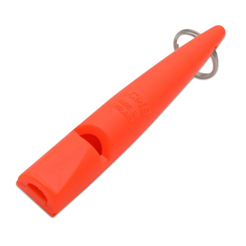 Hundepfeife 210,5 mit Pfeifenband Leuchtorange