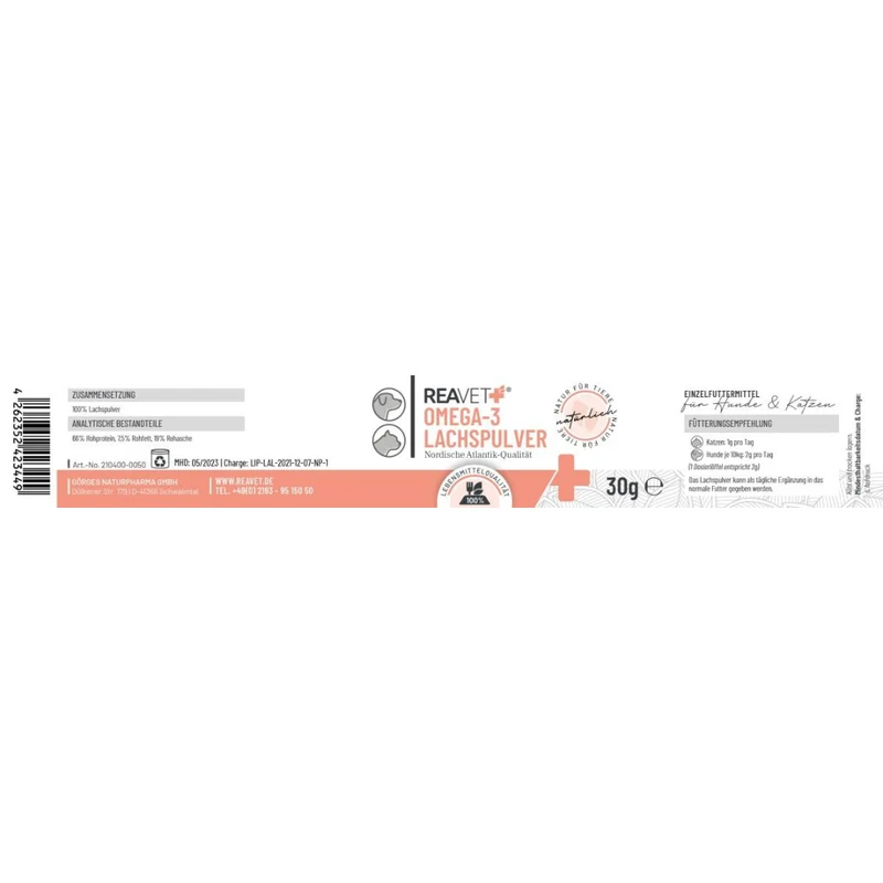 Omega-3 Lachs Pulver