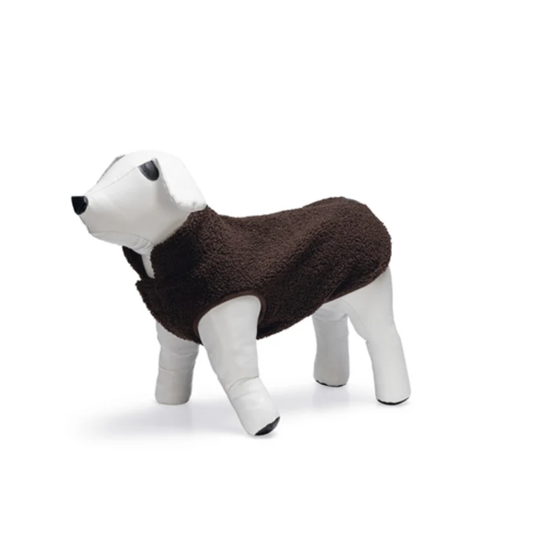Designed by Lotte Hundepullover Madeleine – Teddystoff, warm & kuschelig