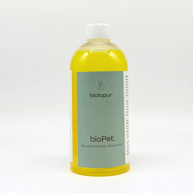 BioPet Geruchsentferner Konzentrat mit Sprühflasche im Set