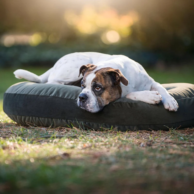 Hundekissen Luna Lounge Oxford Olive