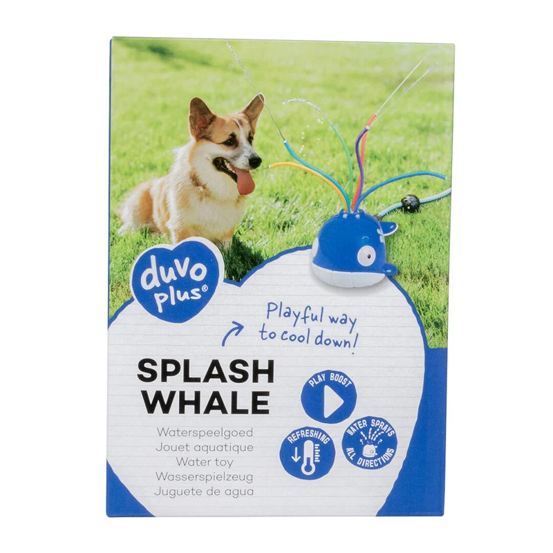 Duvo+ Splash Wal Wasserfontäne für Hunde – Erfrischender Wasserspaß im Sommer!