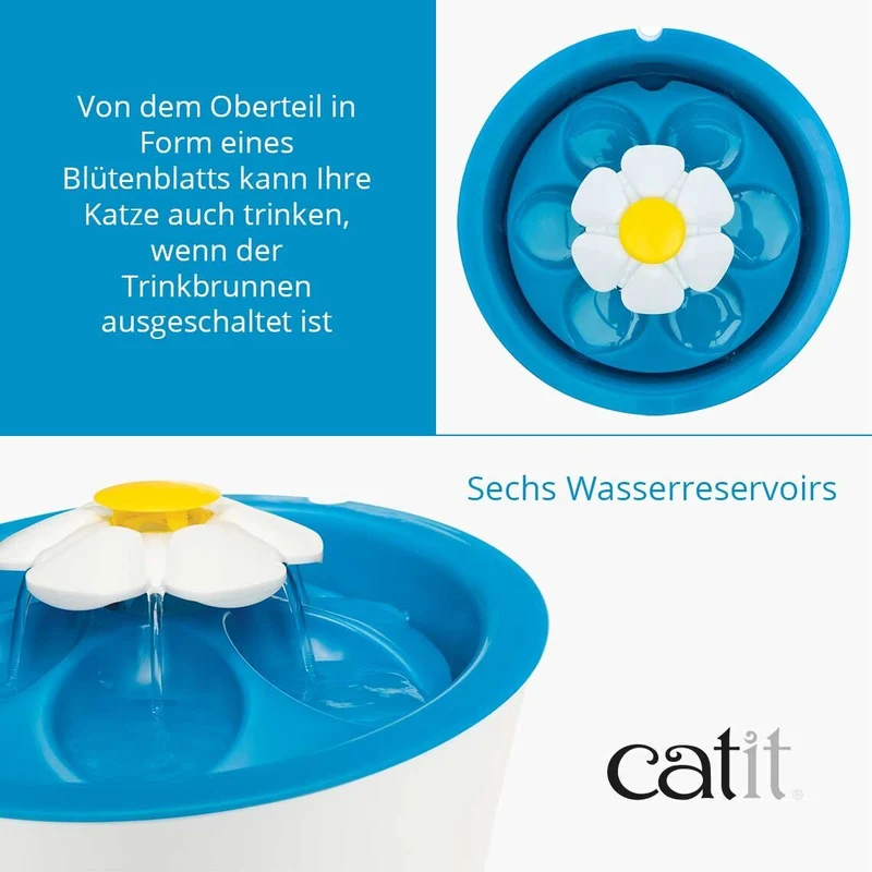 LED Blumentrinkbrunnen 3 Liter
