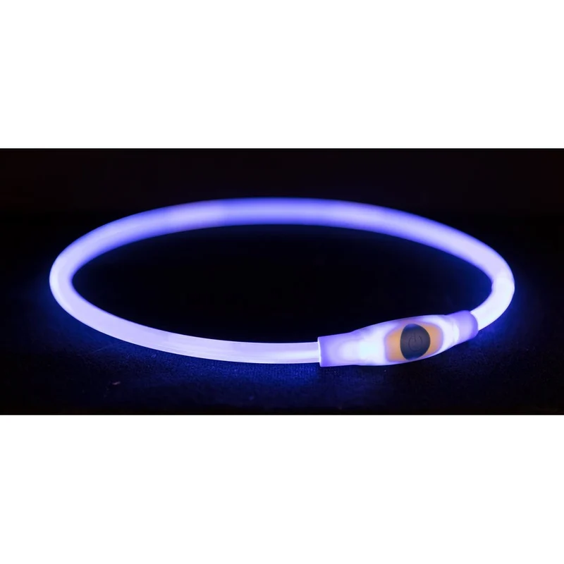 Flash Leuchtring für Hunde USB