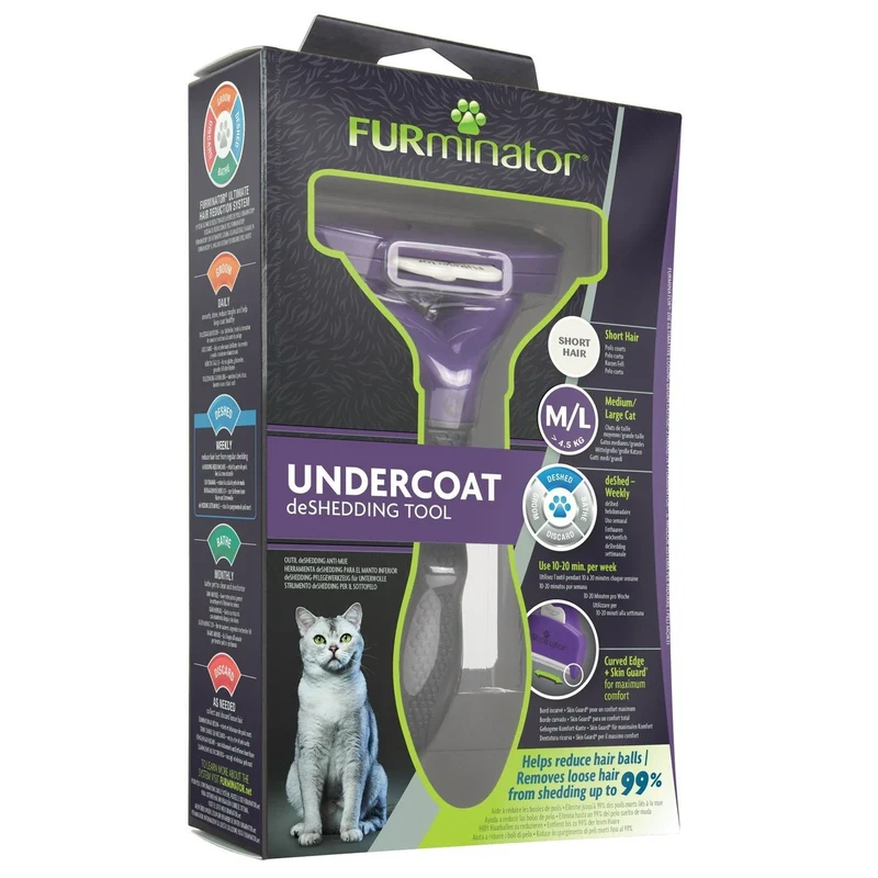 FURminator® Katzen-Fellpflegewerkzeuge Kurzhaar