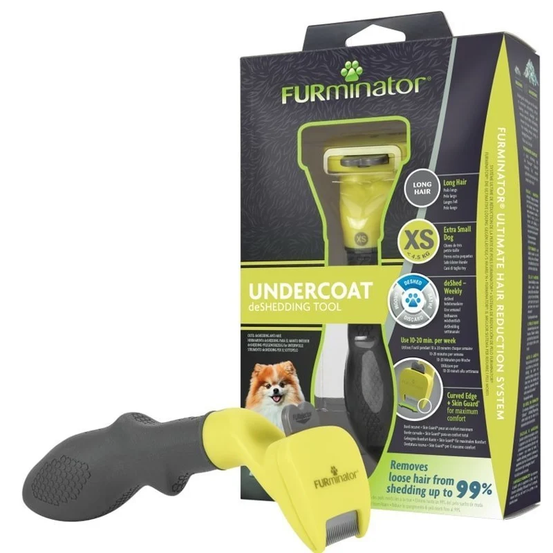 FURminator Hund Unterwolle Langhaar