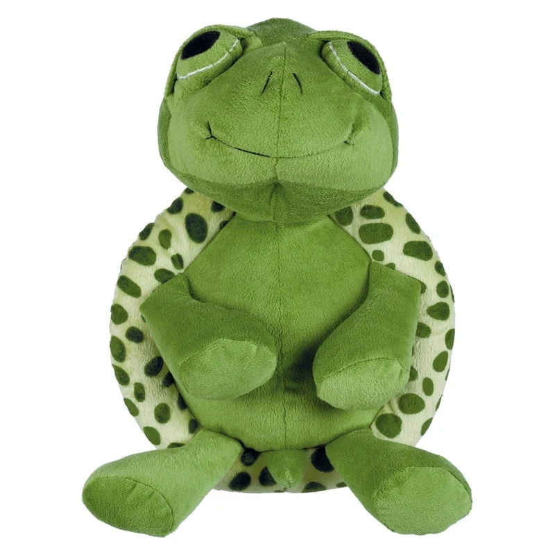 Hundespielzeug Plüsch Schildkröte, Original-Tierstimme XL
