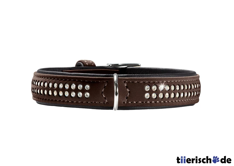 Hunter Halsband mit Swarovski Strass Softie Deluxe