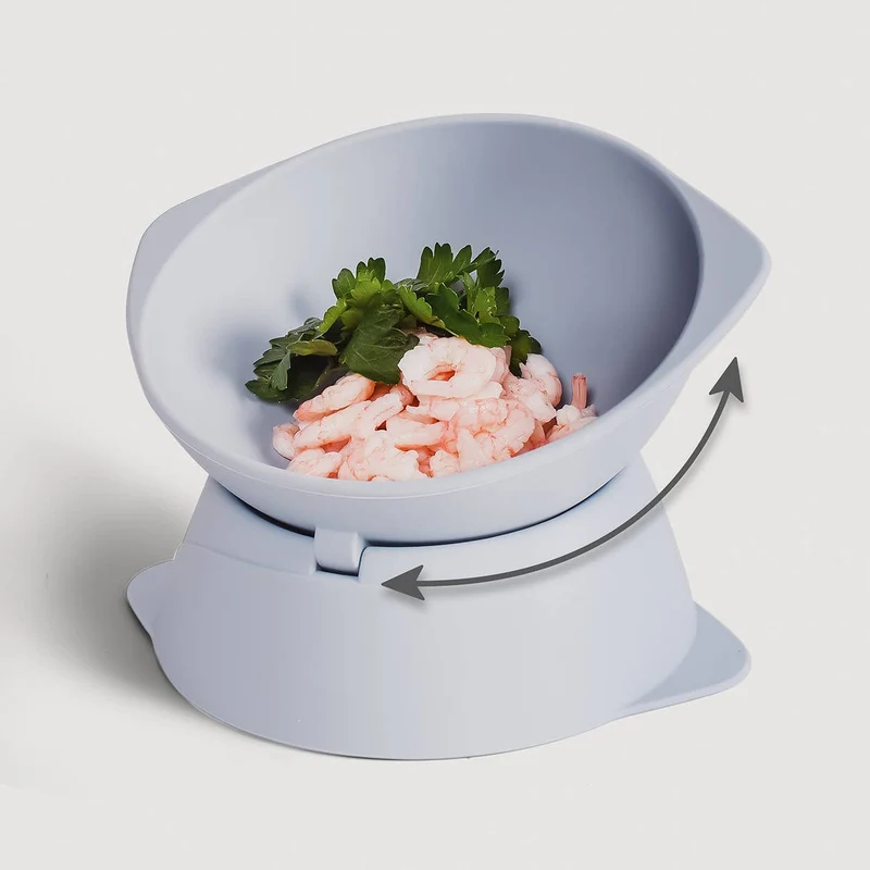 Ne&no® Erhöhter Silikon Futternapf + verstellbare Neigung