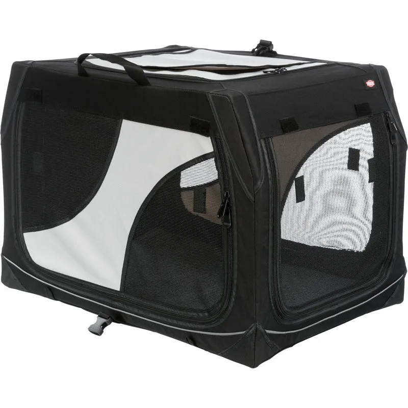 Hundetransportbox Vario mit Metallrahmen, Hundebox