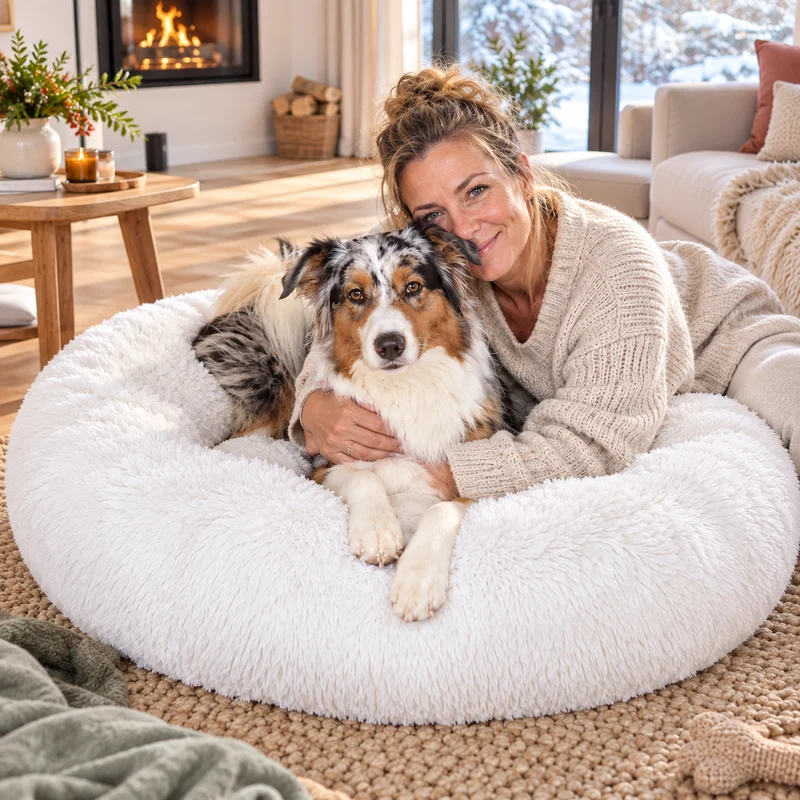 Hundebett Schneeflocke Limitierte Edition