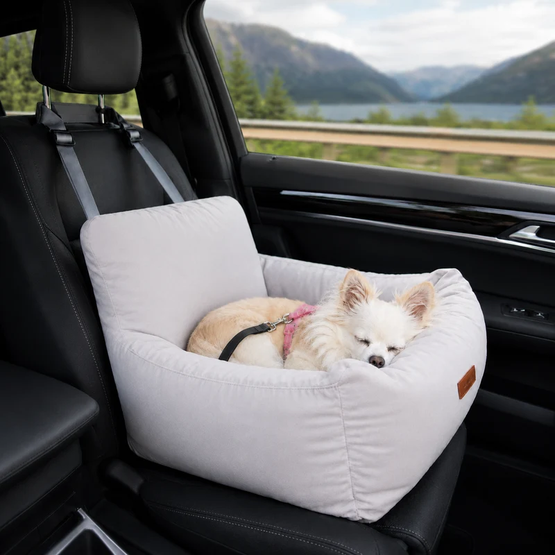 Hunde Autositz inkl. Sicherheitsgurt