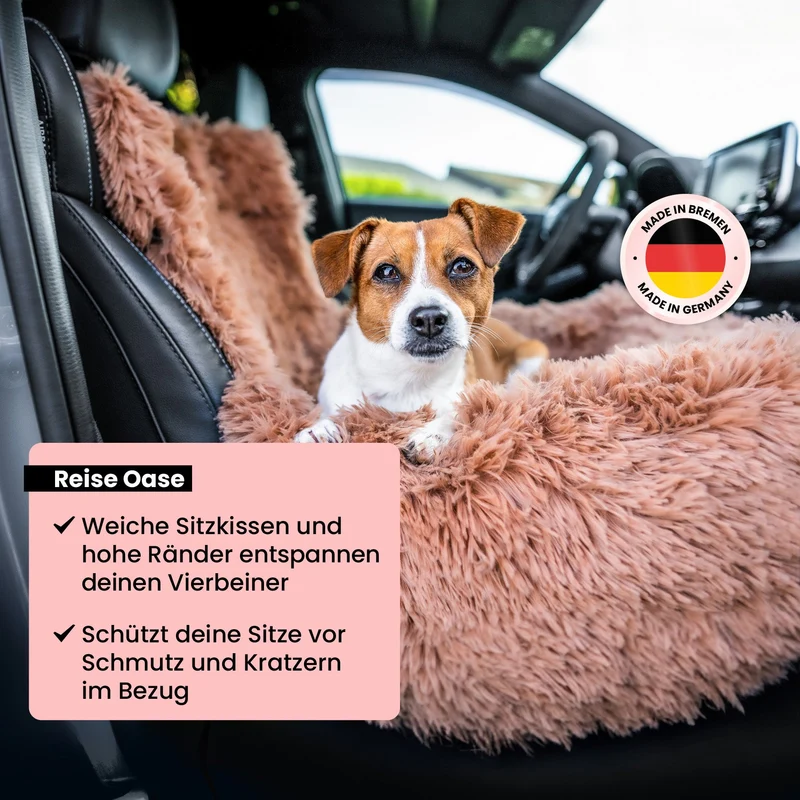 Hunde Autositz inkl. Sicherheitsgurt