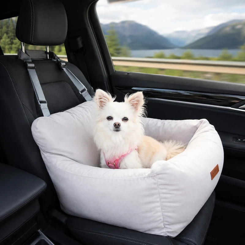 Hunde Autositz inkl. Sicherheitsgurt
