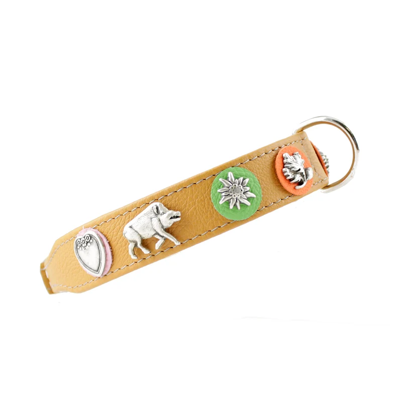Hundehalsband Tracht - Jagd - Wildsau - individuelle Farbgestaltung