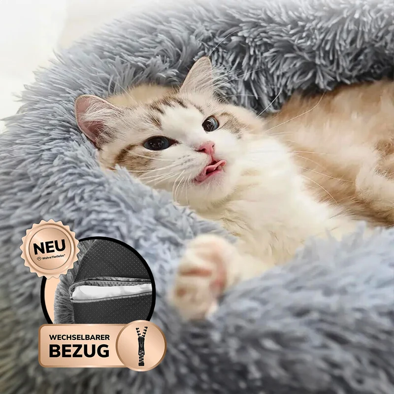 Katzenbett Fluffy Plus mit Bezug