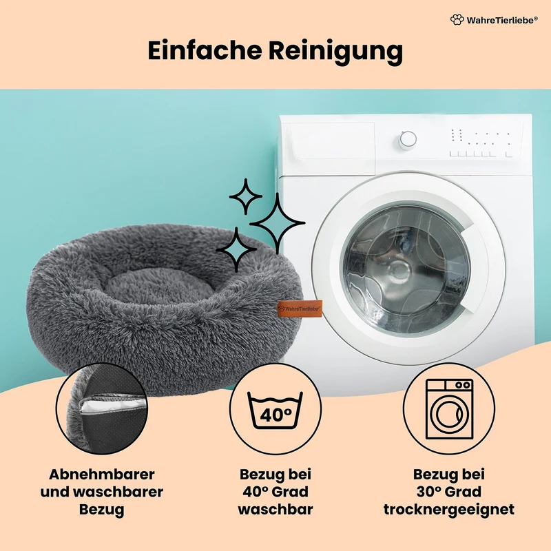 Katzenbett Fluffy Plus mit Bezug