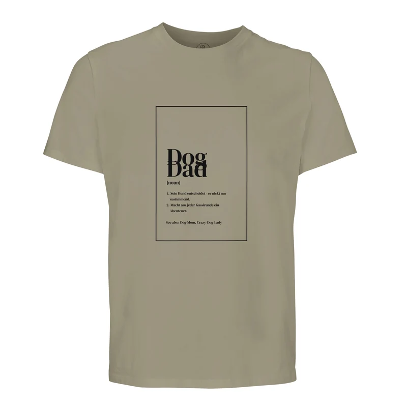 Dog-Dad T-Shirt für coole Hundepapas