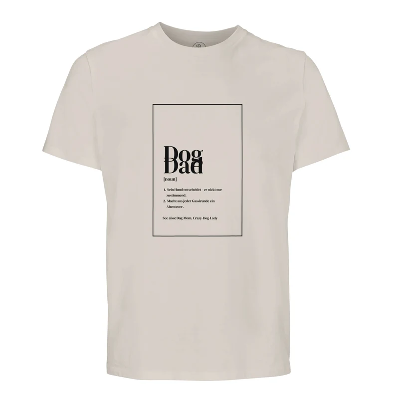 Dog-Dad T-Shirt für coole Hundepapas