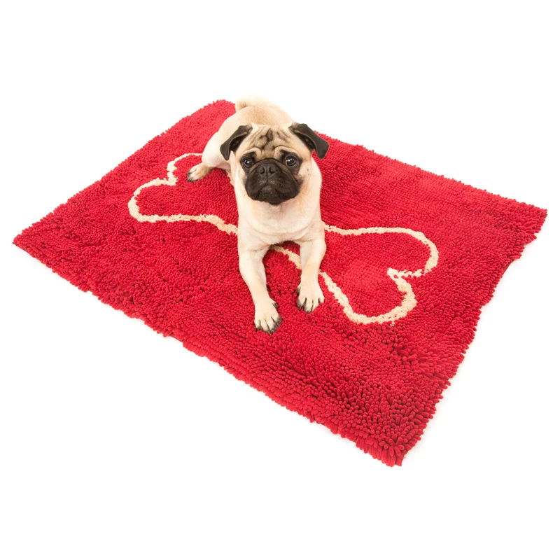 Wolters Dirty Dog Doormat - Knochenmotiv
