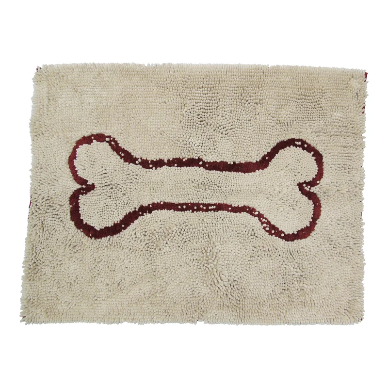 Wolters Dirty Dog Doormat - Knochenmotiv