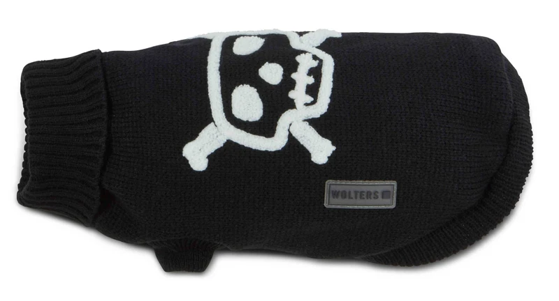 Strickpullover Totenkopf
