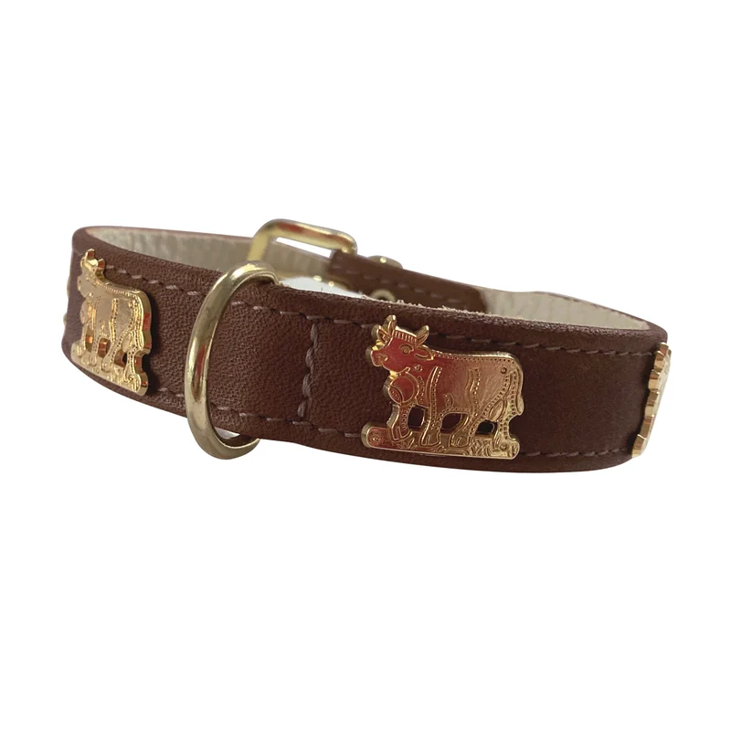 Austellungsstücke Hundehalsband Almauftrieb - Größen 40 cm und 45 cm