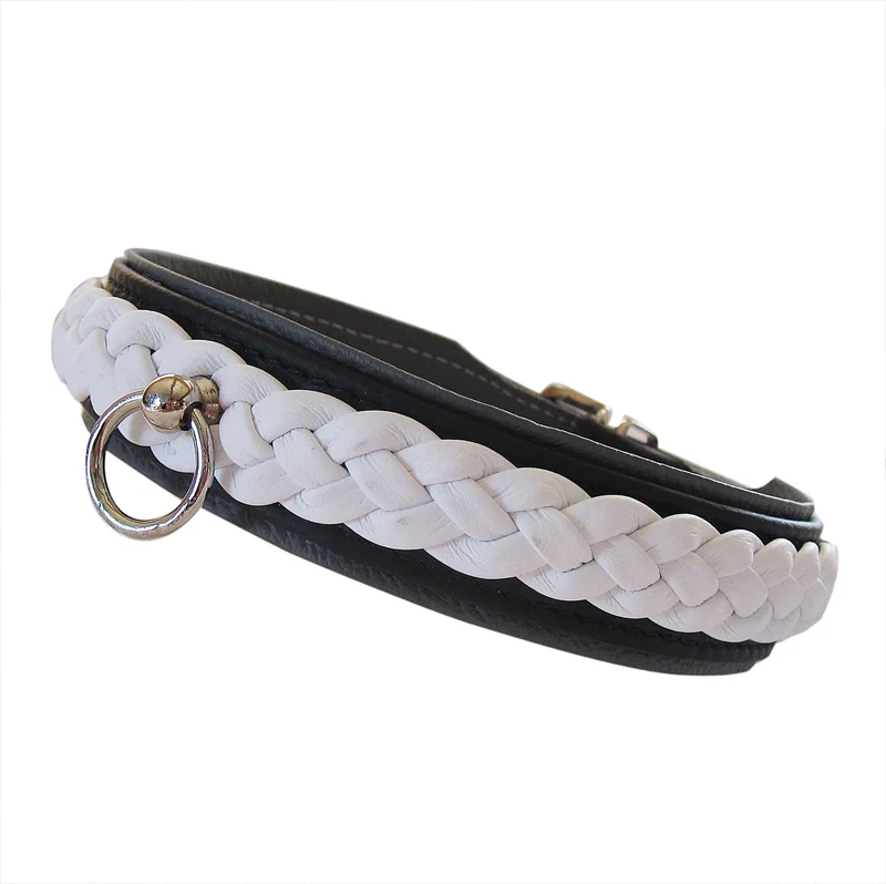 Hundehalsband Treccia