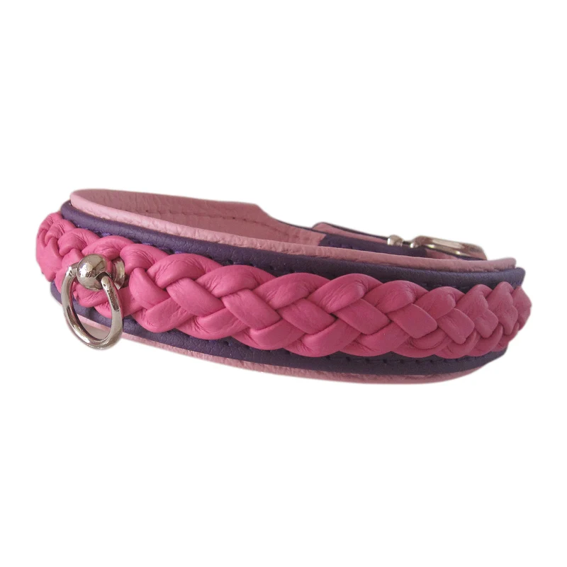 Hundehalsband Treccia