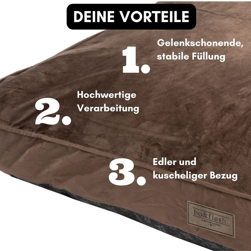Hundekissen Madison "Taupe"
