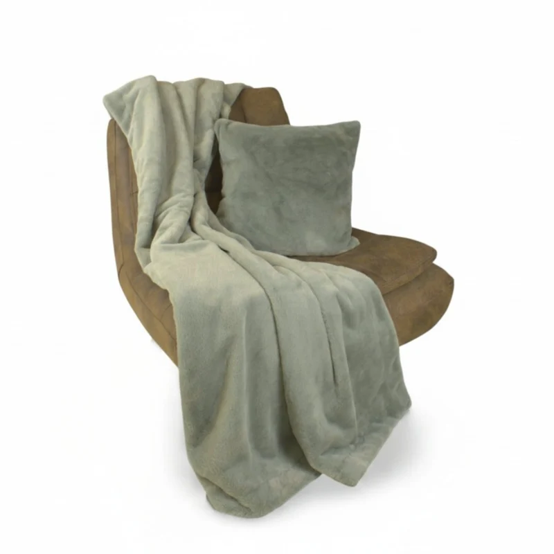 Kuscheldecke - Premium Mint