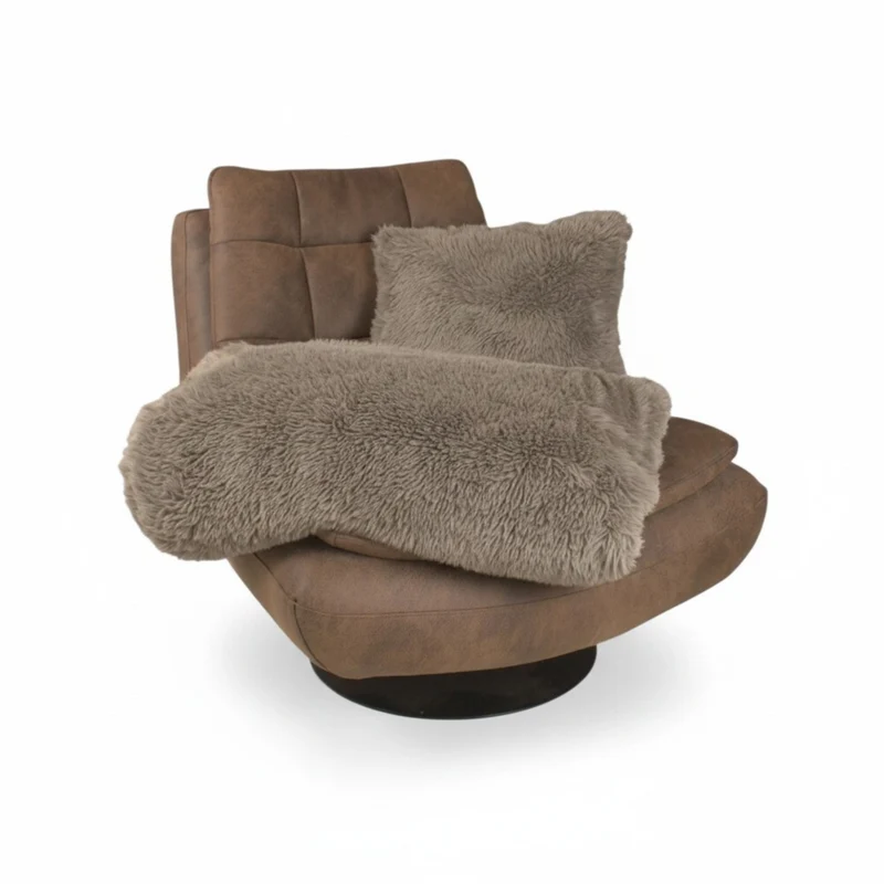 Kuscheldecke - Cloud Taupe