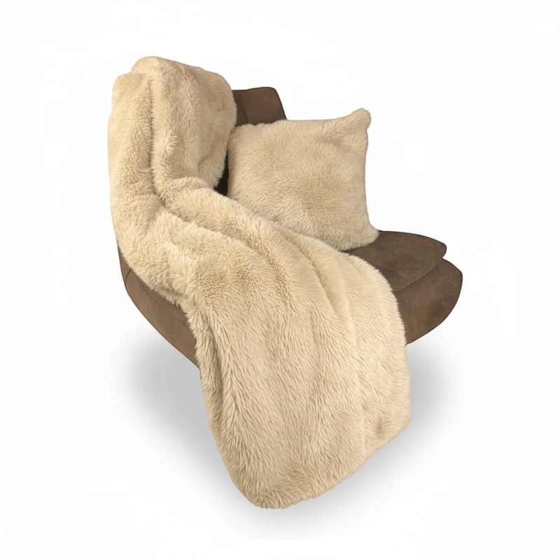 Kuscheldecke - Cloud Light Beige