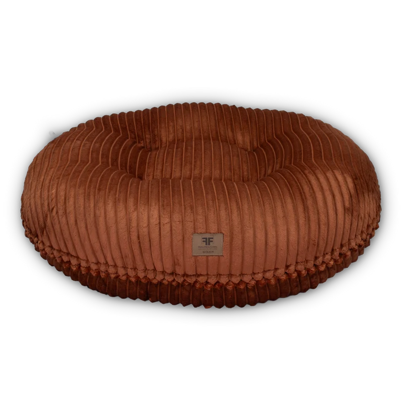 Hundebett Wolke® Stripes Zimt