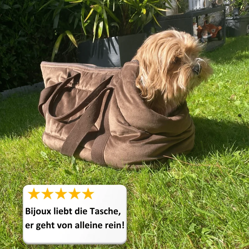 Hundetragetasche Portland "Dark Grey"
