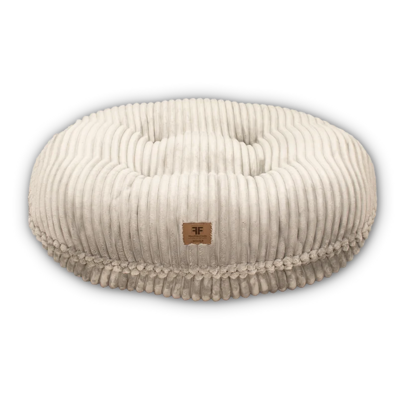 Hundebett Wolke® Stripes Light Grey