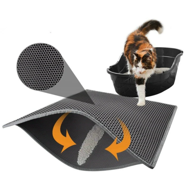 Katzenstreumatte – Wasserdicht & Doppellagig