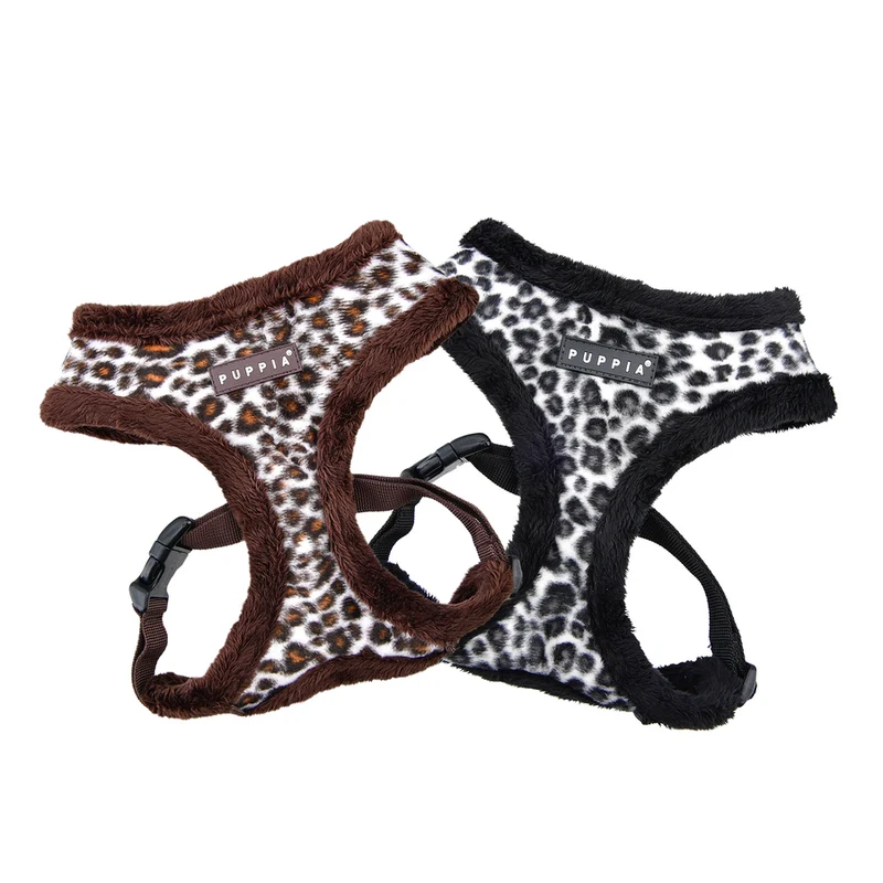 Puppia Leopard Harness A - Winter-Softgeschirr